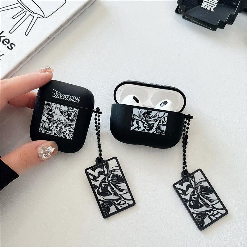 Anime Dragon Ball Z AirPods Case TPU AirPods Case with Keychain Lop