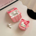 Cute Cartoon Hello Kitty AirPods Case Silicone