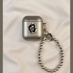 Heart Matte Tulip Airpods Pro Case with Bracelet Keychain Loop