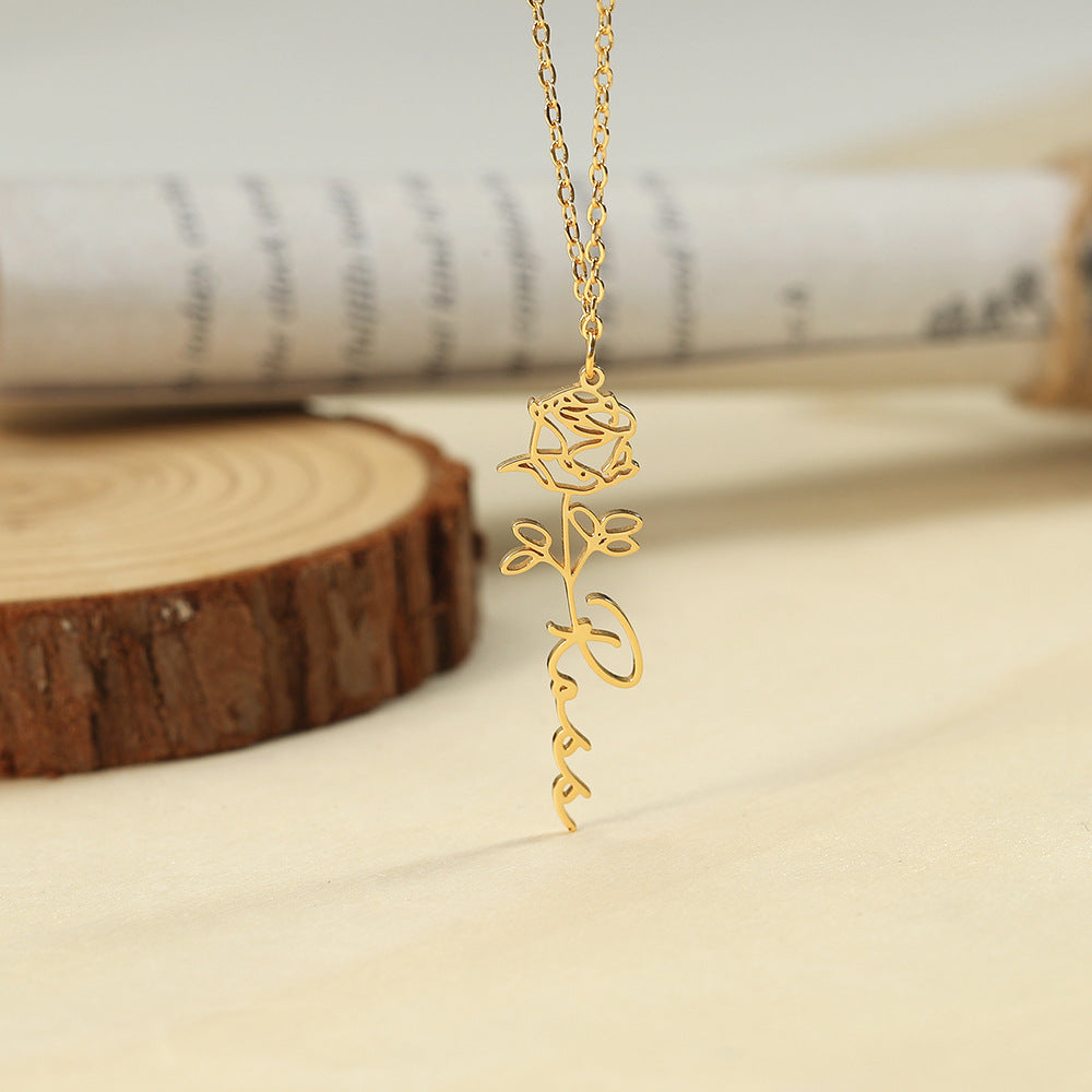 Floral Identity Necklace