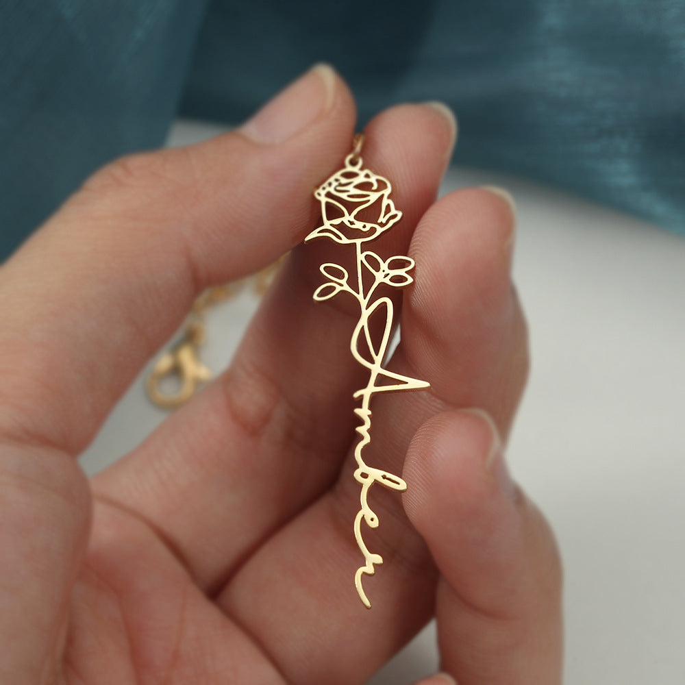 Floral Identity Necklace