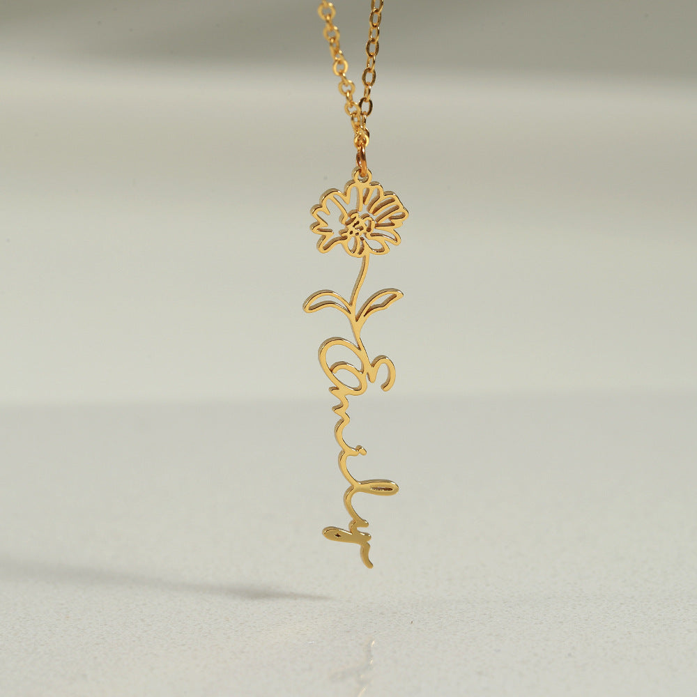 Floral Identity Necklace