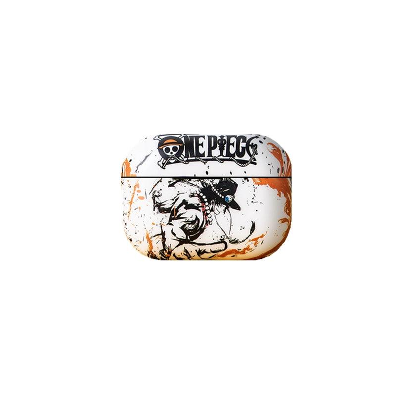 ONE PIECE Luffy Zoro AirPods Case with Keychain Loop
