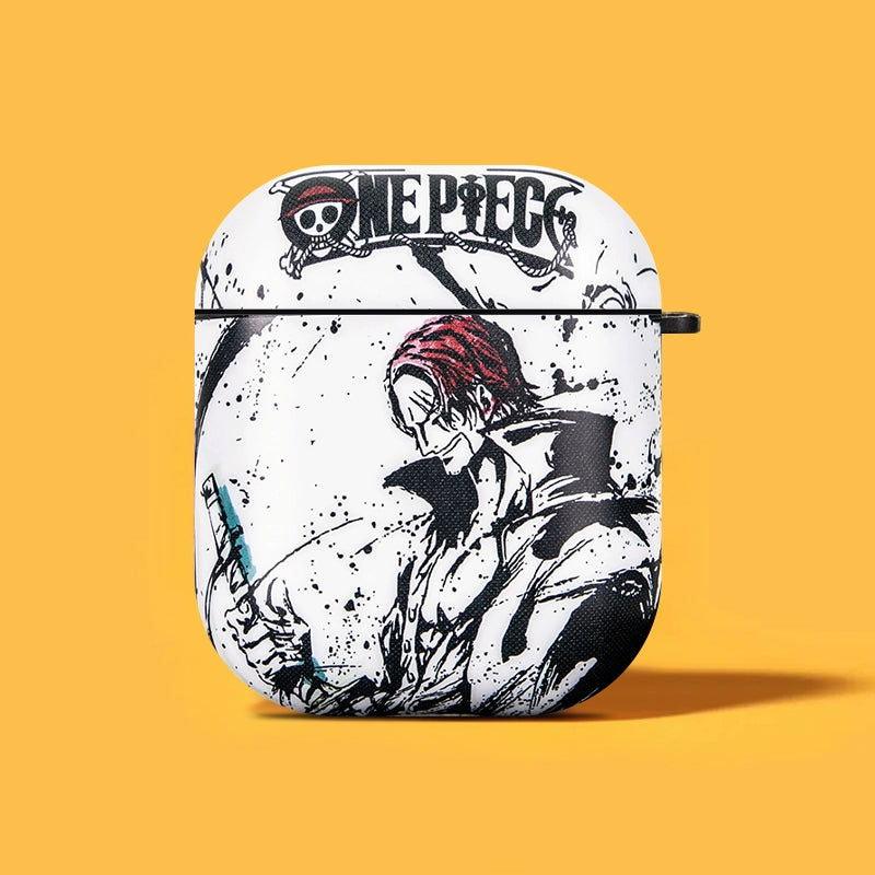 ONE PIECE Luffy Zoro AirPods Case with Keychain Loop