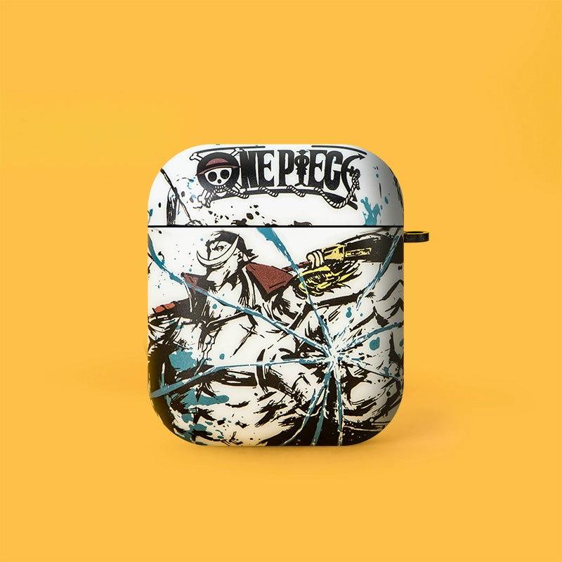 ONE PIECE Luffy Zoro AirPods Case with Keychain Loop