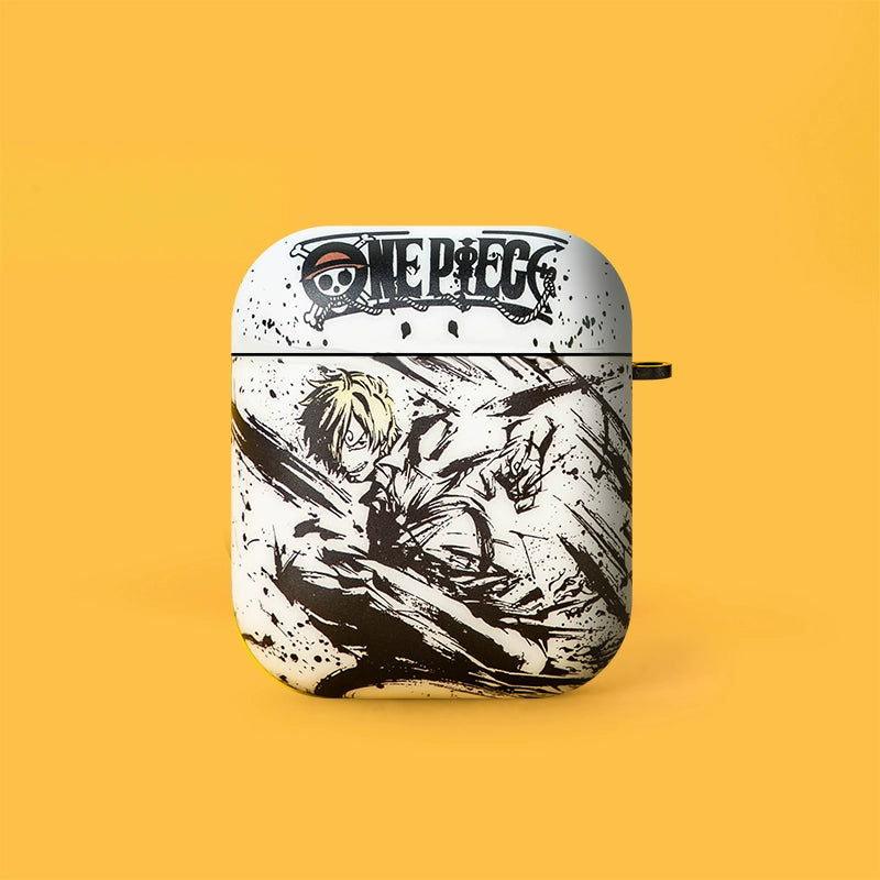 ONE PIECE Luffy Zoro AirPods Case with Keychain Loop