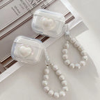 Earphone Case for AirPods 2 Pro 3 Generation Headset Cover for Airpods Keychain