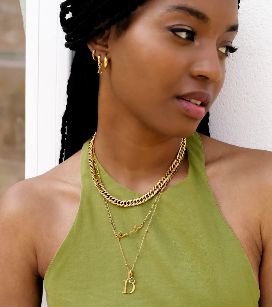 Sterling Silver Handwrite Name Necklace