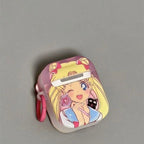 Sailor Moon Cute AirPods Case Bow with Keychain Loop