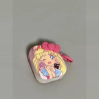 Sailor Moon Cute AirPods Case Bow with Keychain Loop