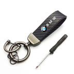 Carbon Fibre Car Key Chain
